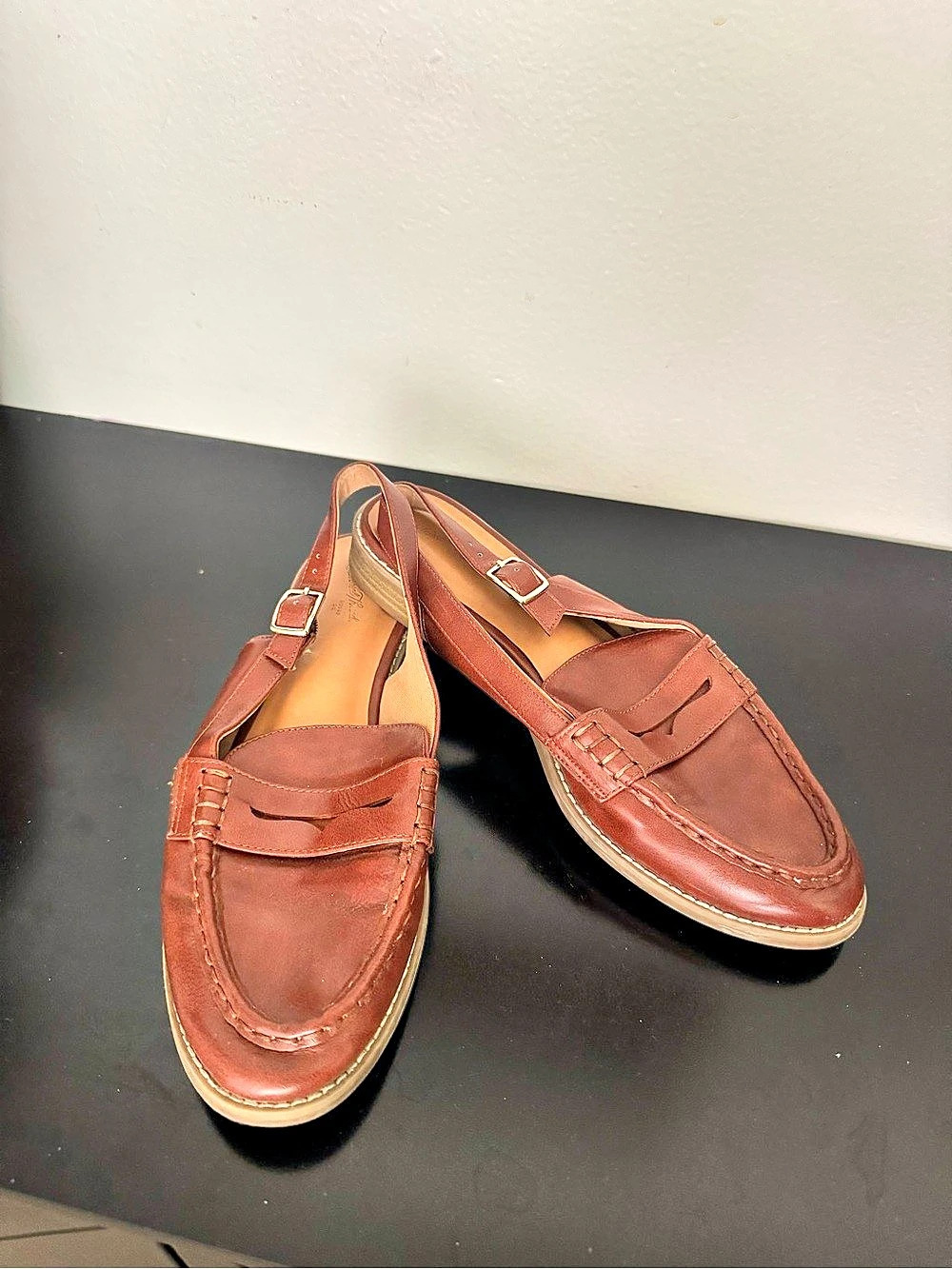 Universal thread  Brown slingback  Loafers